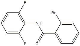 2-bromo-N-(2,6-difluorophenyl)benzamide Struktur