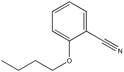 2-butoxybenzonitrile Struktur