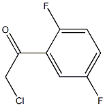 2-chloro-1-(2,5-difluorophenyl)ethan-1-one Struktur