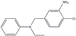 2-chloro-5-{[ethyl(phenyl)amino]methyl}aniline Struktur