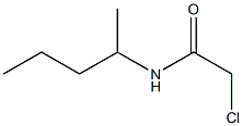 2-chloro-N-(pentan-2-yl)acetamide Struktur