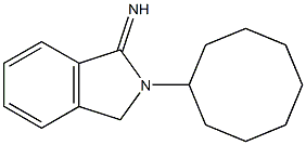 2-cyclooctyl-2,3-dihydro-1H-isoindol-1-imine Struktur