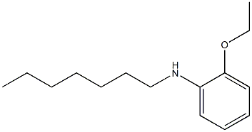 2-ethoxy-N-heptylaniline Struktur