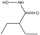 2-ethyl-N-hydroxybutanamide Struktur