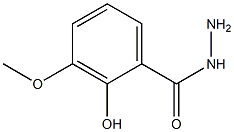 2-hydroxy-3-methoxybenzohydrazide Struktur