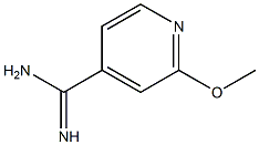 2-methoxypyridine-4-carboximidamide Struktur