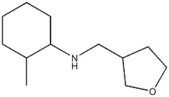 2-methyl-N-(oxolan-3-ylmethyl)cyclohexan-1-amine Struktur