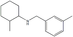 2-methyl-N-[(3-methylphenyl)methyl]cyclohexan-1-amine Struktur