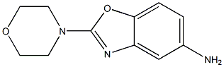 2-morpholin-4-yl-1,3-benzoxazol-5-amine Struktur