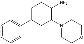 2-morpholin-4-yl-4-phenylcyclohexanamine Struktur