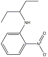 2-nitro-N-(pentan-3-yl)aniline Struktur