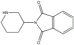 2-piperidin-3-yl-1H-isoindole-1,3(2H)-dione Struktur