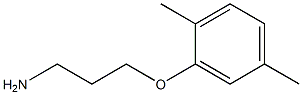 3-(2,5-dimethylphenoxy)propan-1-amine Struktur