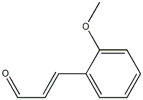 3-(2-methoxyphenyl)prop-2-enal Struktur