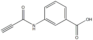 3-(propioloylamino)benzoic acid Struktur