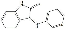 3-(pyridin-3-ylamino)-2,3-dihydro-1H-indol-2-one Struktur