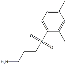 3-[(2,4-dimethylphenyl)sulfonyl]propan-1-amine Struktur