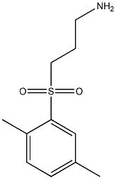 3-[(2,5-dimethylphenyl)sulfonyl]propan-1-amine Struktur