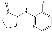 3-[(3-chloropyridin-2-yl)amino]oxolan-2-one Struktur