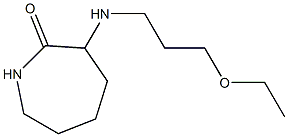 3-[(3-ethoxypropyl)amino]azepan-2-one Struktur