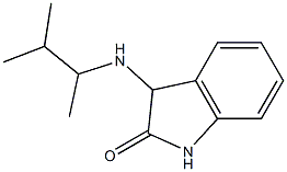 3-[(3-methylbutan-2-yl)amino]-2,3-dihydro-1H-indol-2-one Struktur