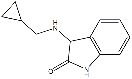 3-[(cyclopropylmethyl)amino]-2,3-dihydro-1H-indol-2-one Struktur