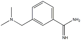 3-[(dimethylamino)methyl]benzenecarboximidamide Struktur