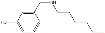 3-[(hexylamino)methyl]phenol Struktur