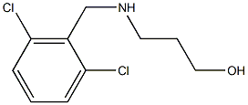 3-{[(2,6-dichlorophenyl)methyl]amino}propan-1-ol Struktur