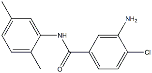 3-amino-4-chloro-N-(2,5-dimethylphenyl)benzamide Struktur