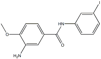 3-amino-N-(3-iodophenyl)-4-methoxybenzamide Struktur