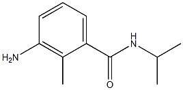 3-amino-N-isopropyl-2-methylbenzamide Struktur