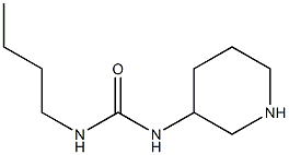 3-butyl-1-piperidin-3-ylurea Struktur