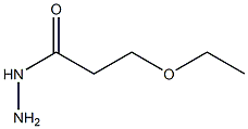 3-ethoxypropanehydrazide Struktur