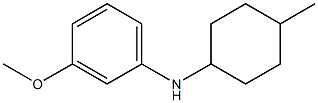 3-methoxy-N-(4-methylcyclohexyl)aniline Struktur