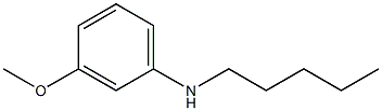 3-methoxy-N-pentylaniline Struktur