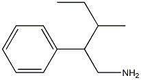 3-methyl-2-phenylpentan-1-amine Struktur