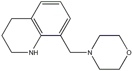 4-(1,2,3,4-tetrahydroquinolin-8-ylmethyl)morpholine Struktur