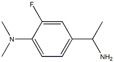 4-(1-aminoethyl)-2-fluoro-N,N-dimethylaniline Struktur