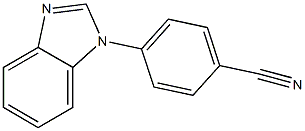 4-(1H-1,3-benzodiazol-1-yl)benzonitrile Struktur