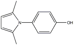 4-(2,5-dimethyl-1H-pyrrol-1-yl)phenol Struktur