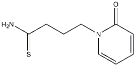 4-(2-oxopyridin-1(2H)-yl)butanethioamide Struktur