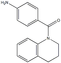 4-(3,4-dihydroquinolin-1(2H)-ylcarbonyl)aniline Struktur