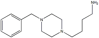 4-(4-benzylpiperazin-1-yl)butan-1-amine Struktur