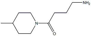 4-(4-methylpiperidin-1-yl)-4-oxobutan-1-amine Structure