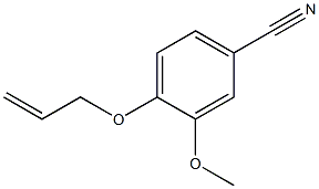 4-(allyloxy)-3-methoxybenzonitrile Struktur