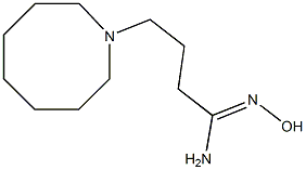 4-(azocan-1-yl)-N'-hydroxybutanimidamide Struktur