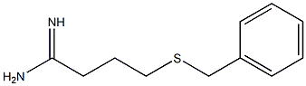 4-(benzylsulfanyl)butanimidamide Struktur