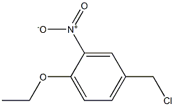 4-(chloromethyl)-1-ethoxy-2-nitrobenzene Struktur