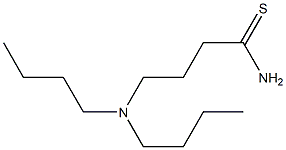 4-(dibutylamino)butanethioamide Struktur